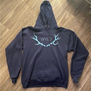 Wyld Unisex Hoodie in Navy